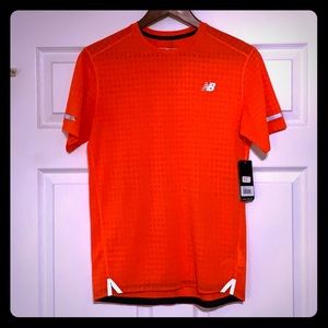New Balance Athletic B-Dry Tshirt - Orange